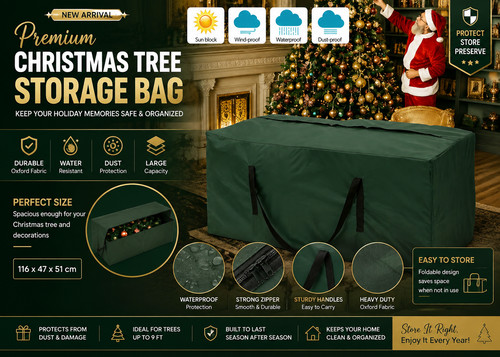 Waterproof christmas tree - christmas,