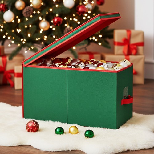 Christmas tree bauble storage - christmas,