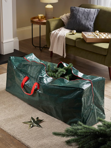Green christmas tree storage - green,