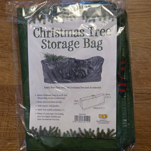 Ckb christmas tree storage bag - christmas,