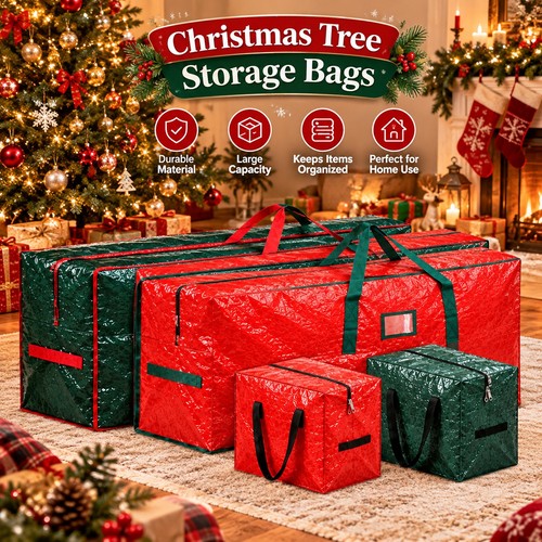 Christmas tree storage - christmas, bag