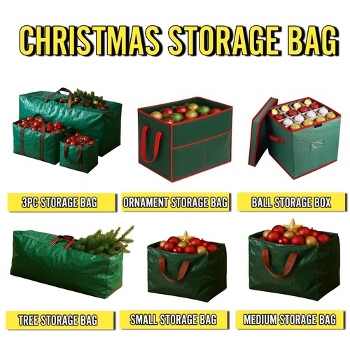 Green christmas storage - green,