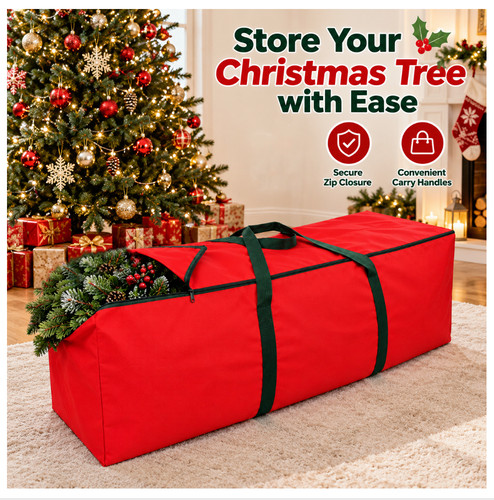 Christmas tree storage bag - christmas,