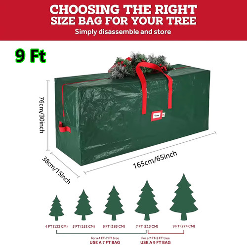 Large christmas tree storage - large,
