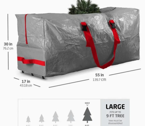 Christmas tree storage bag - christmas,